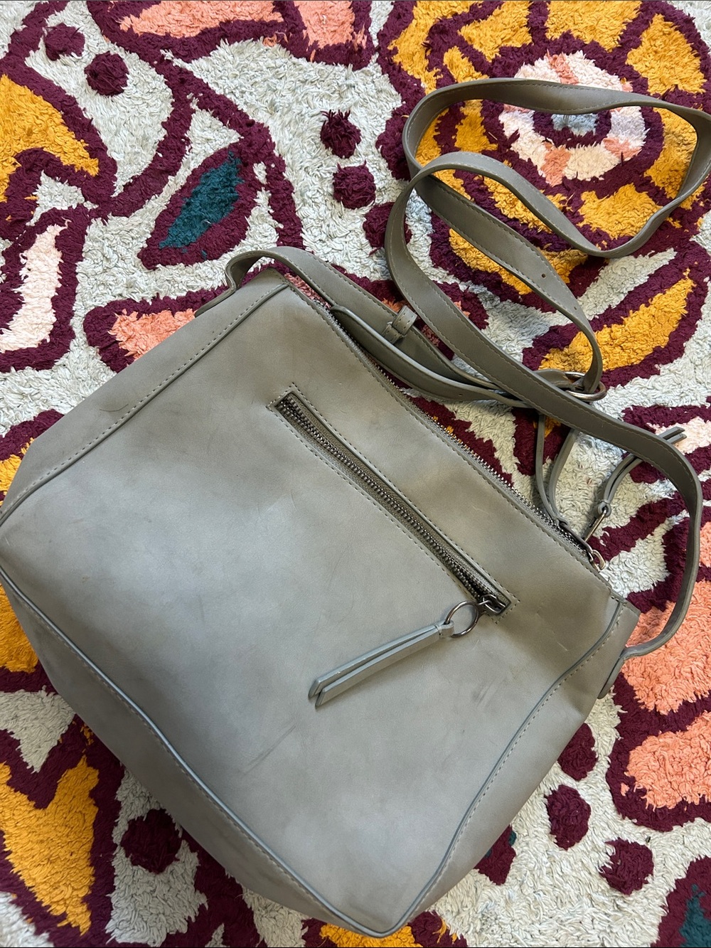 Everyday Neutral Crossbody Bag in light blue